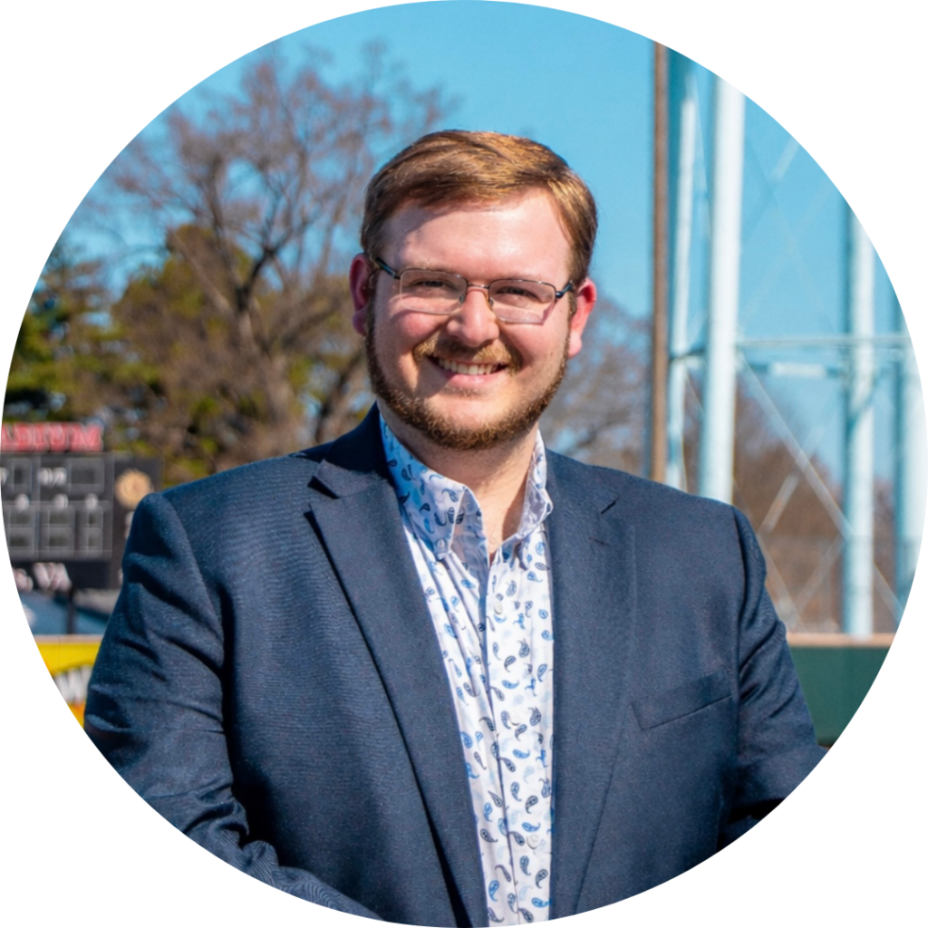 Headshot of James Jackson, Director of Group Sales and Special Events at Tri-City Chili Peppers