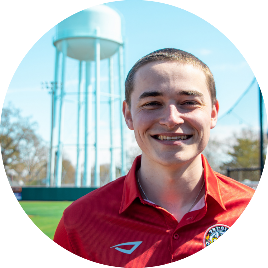 Headshot of Cole Pegram, Office Manager at Tri-City Chili Peppers