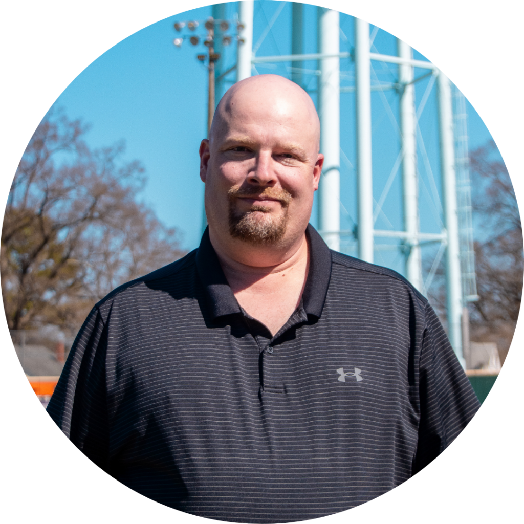 Headshot of Dustin Saunders, General Manager at Tri-City Chili Peppers